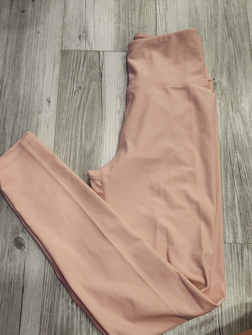 Womens Leggings in Blush Pink